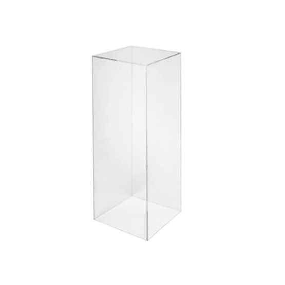 Plinth Acrylic Clear 910mmH