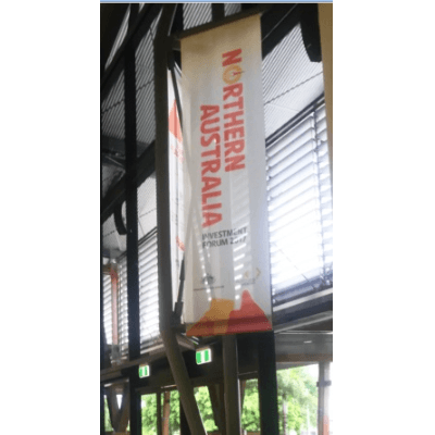 Banner Hanging Vinyl .8mWx2.1mH