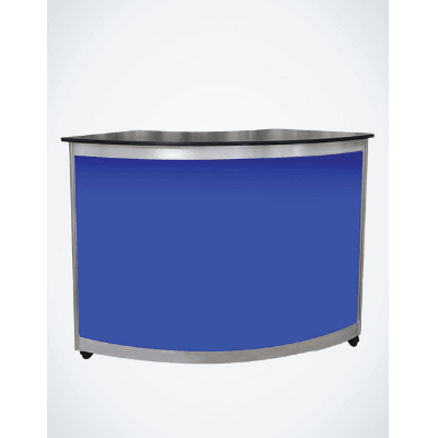 OCTAVIA CURVED COUNTER LARGE COBALT BLUE
