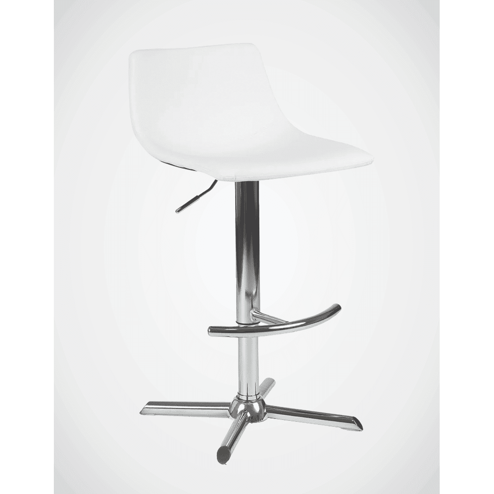 Stool Roma White Gas Lift