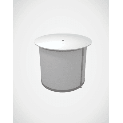 ROUND WHITE CONNECTIVITY COUNTER
