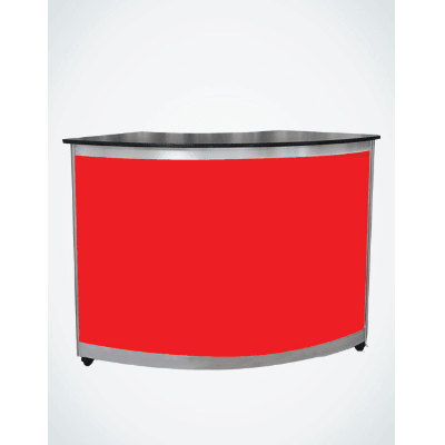 OCTAVIA CURVED COUNTER LARGE RED