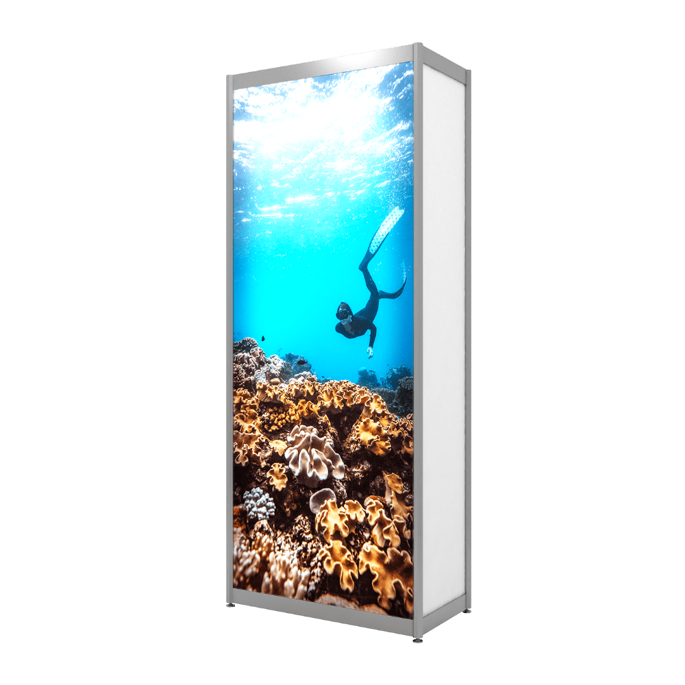 Graphics for 1m Light Box Octanorm 950mmWx2340mmH