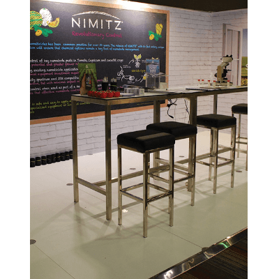 WHITE FLOOR 6mx3m with ALUM TRIM - Package