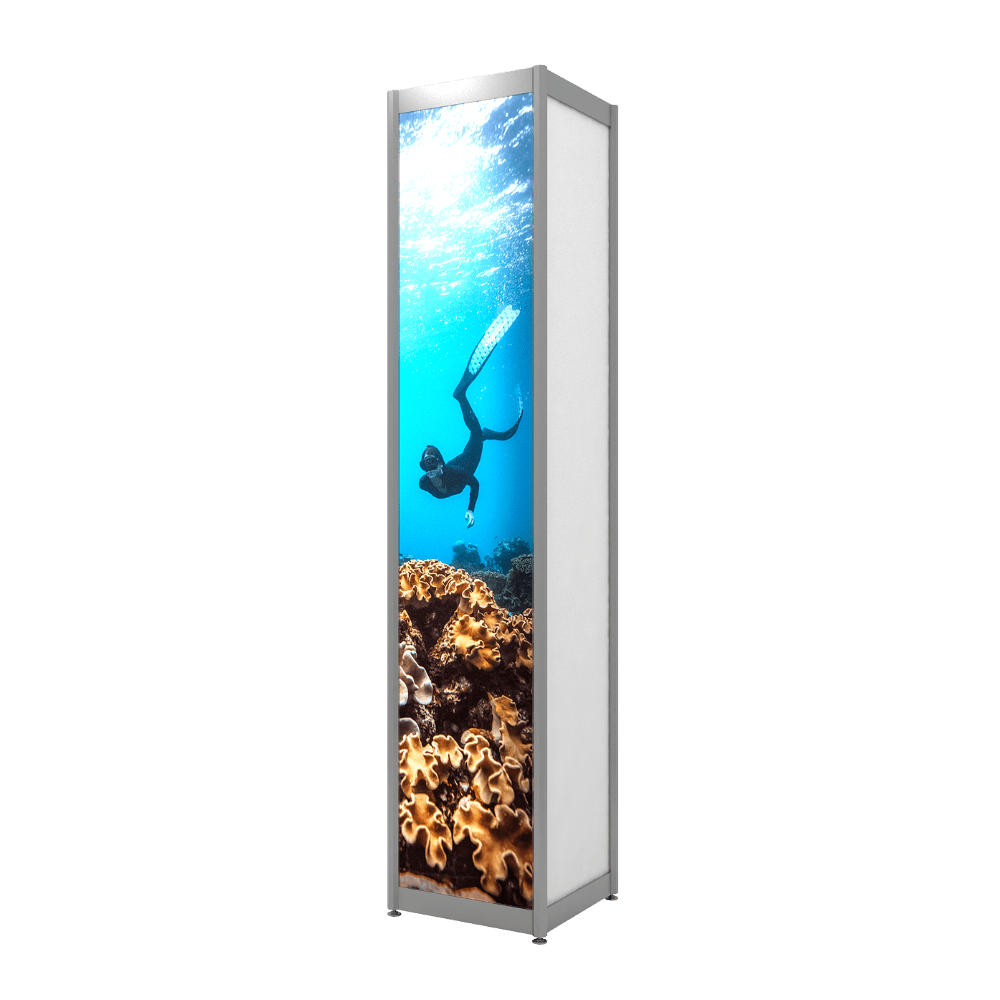 Graphics for 0.5m Light Box Octanorm 455mmWx2340mm