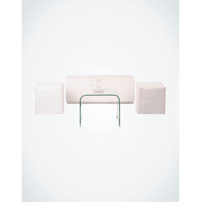 OTTOMAN PACKAGE WHITE