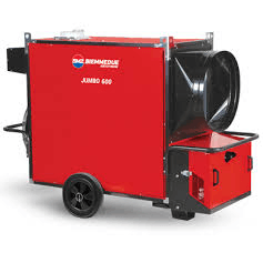 Indirect fired heater rental