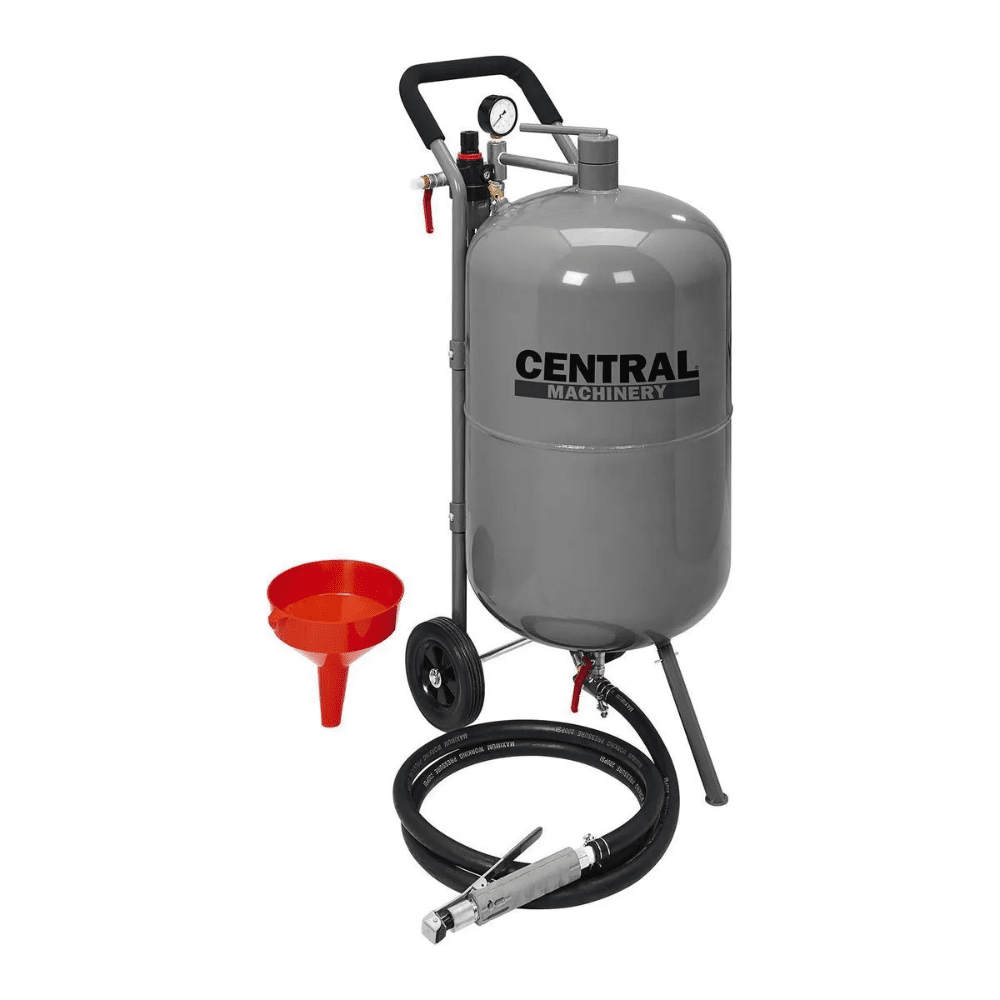 CENTRAL MACHINERY 110 lb. Pressurized Abrasive Blaster rental