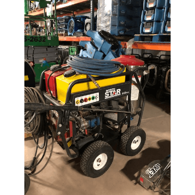 Gas Wet Steam & Hot Water Pressure Washer Rental