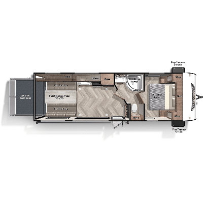 Jobsite Office Trailer RV rental