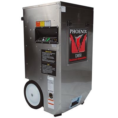 Phoenix 850 Dehumidifier dessicants rental