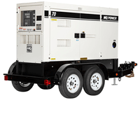 56 kw Diesel Generator Rental Novato