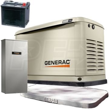 Generac Air Cooled Standyby 16 KW Generator for sale