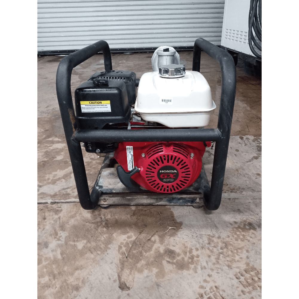 Semi-Trash Water Pump — 4in. Ports, 23,040 GPH, 3/4in. Solids Capacity, 270cc Honda GX270 Engine rental