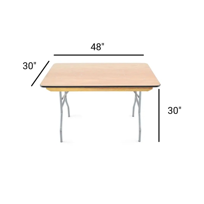 Rectangular Rental Tables Point of Rental Essentials