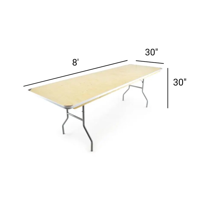 Rectangular Rental Tables Point of Rental Essentials
