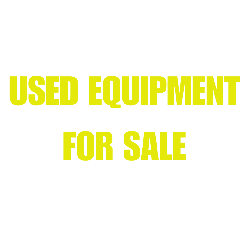USED EQUIPMENT FOR SALE