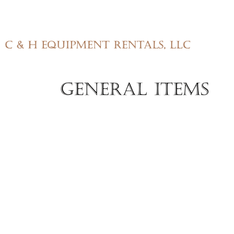 General Items
