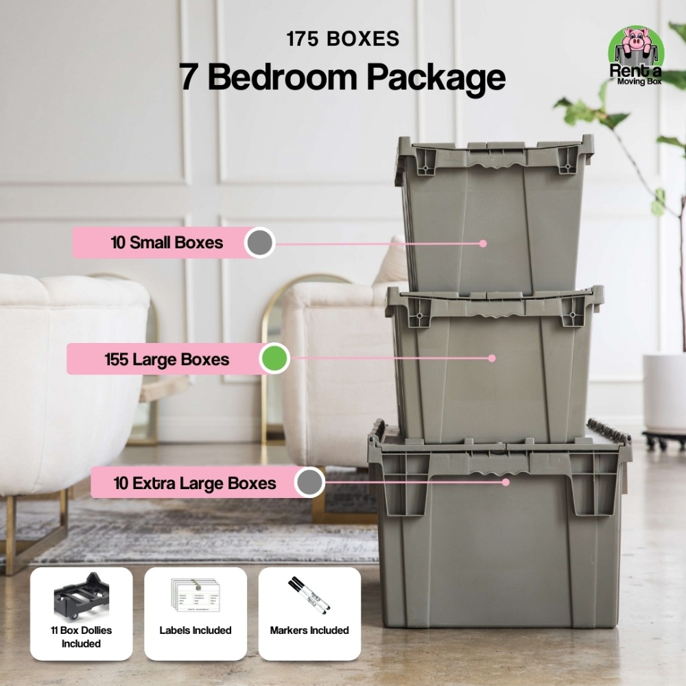 7 Bedrooms/Bonus Rooms Box Package